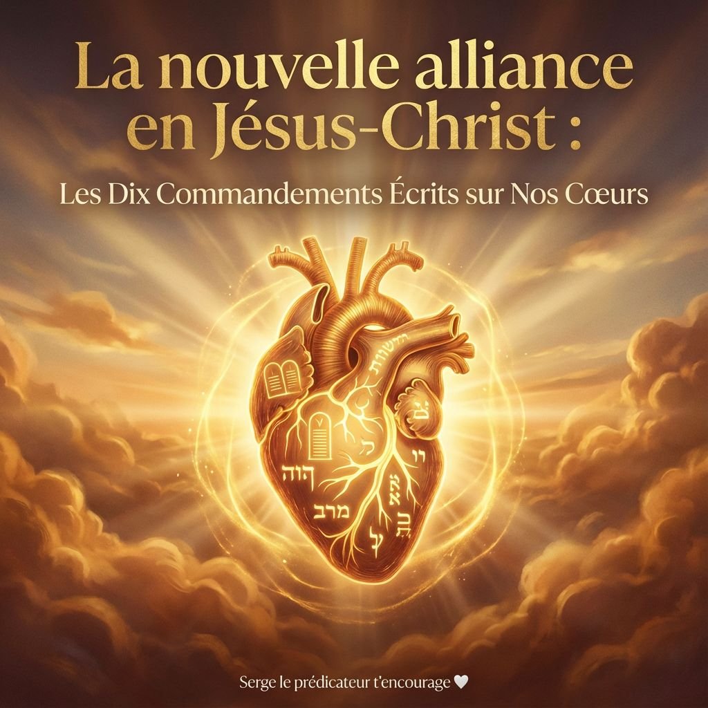 La nouvelle alliance en Jésus-Christ : Les Dix Commandements Écrits sur Nos Cœurs
