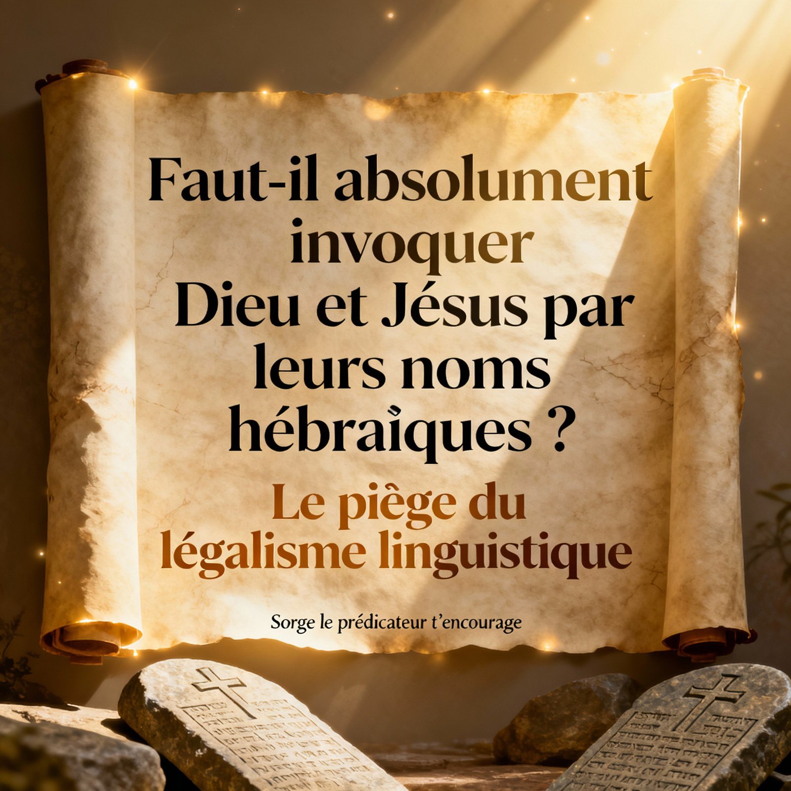 Le NOM de DIEU, l’étymologie et Actes 14