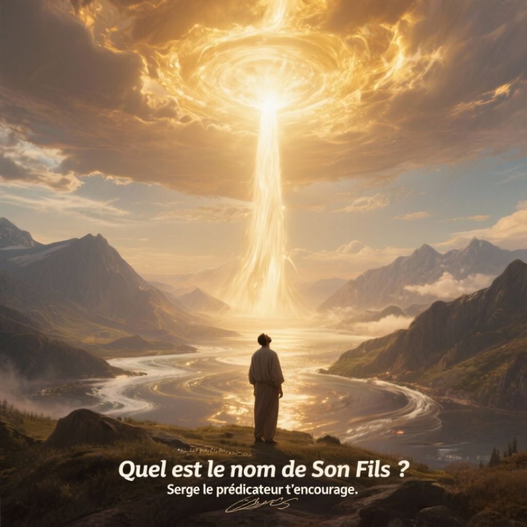 Proverbes 30:4 : La révélation CACHÉE du FILS de DIEU