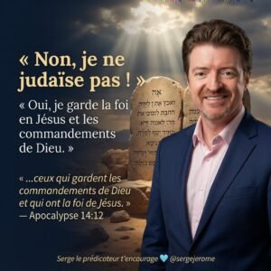 Non je ne judaïse pas