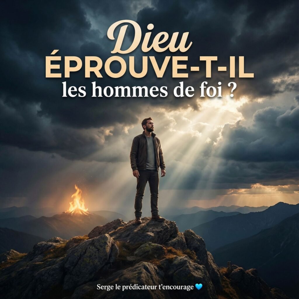 Dieu ÉPROUVE-T-IL les hommes de foi