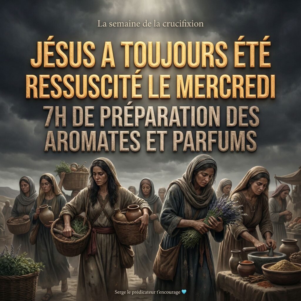 Jésus a toujours été crucifié le mercredi