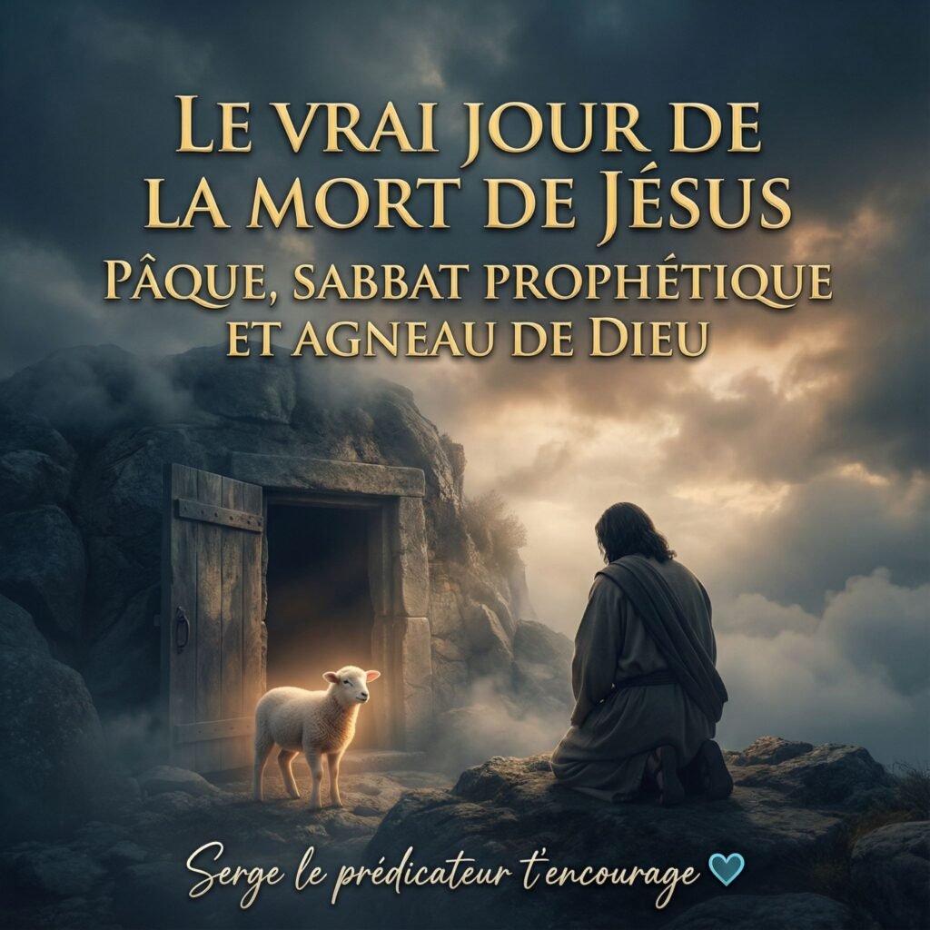 Le VRAI jour de la mort de Jésus : Pâque, sabbat prophétique et Agneau de Dieu