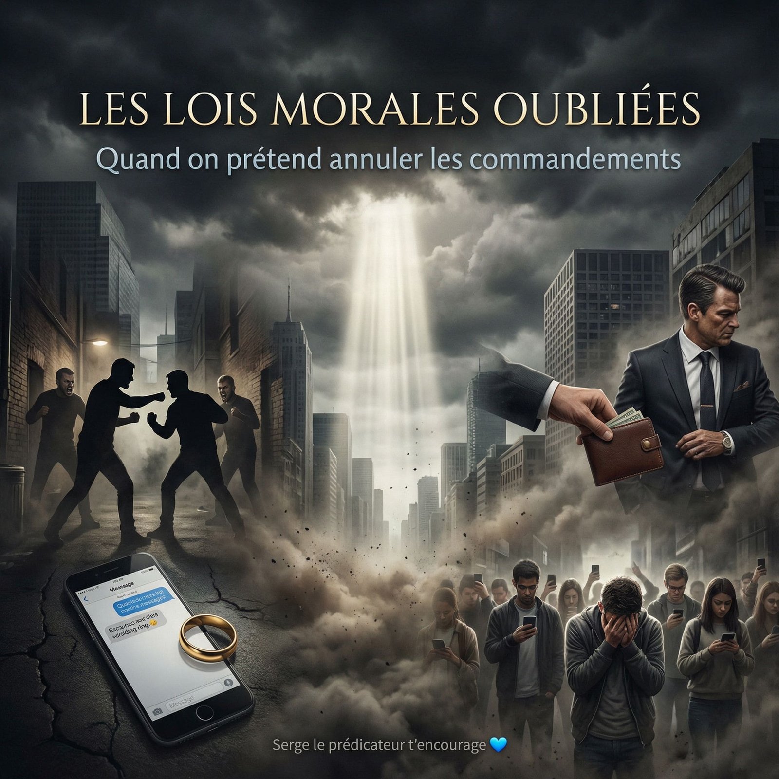 Les LOIS MORALES OUBLIÉES : quand on prétend annuler les commandements