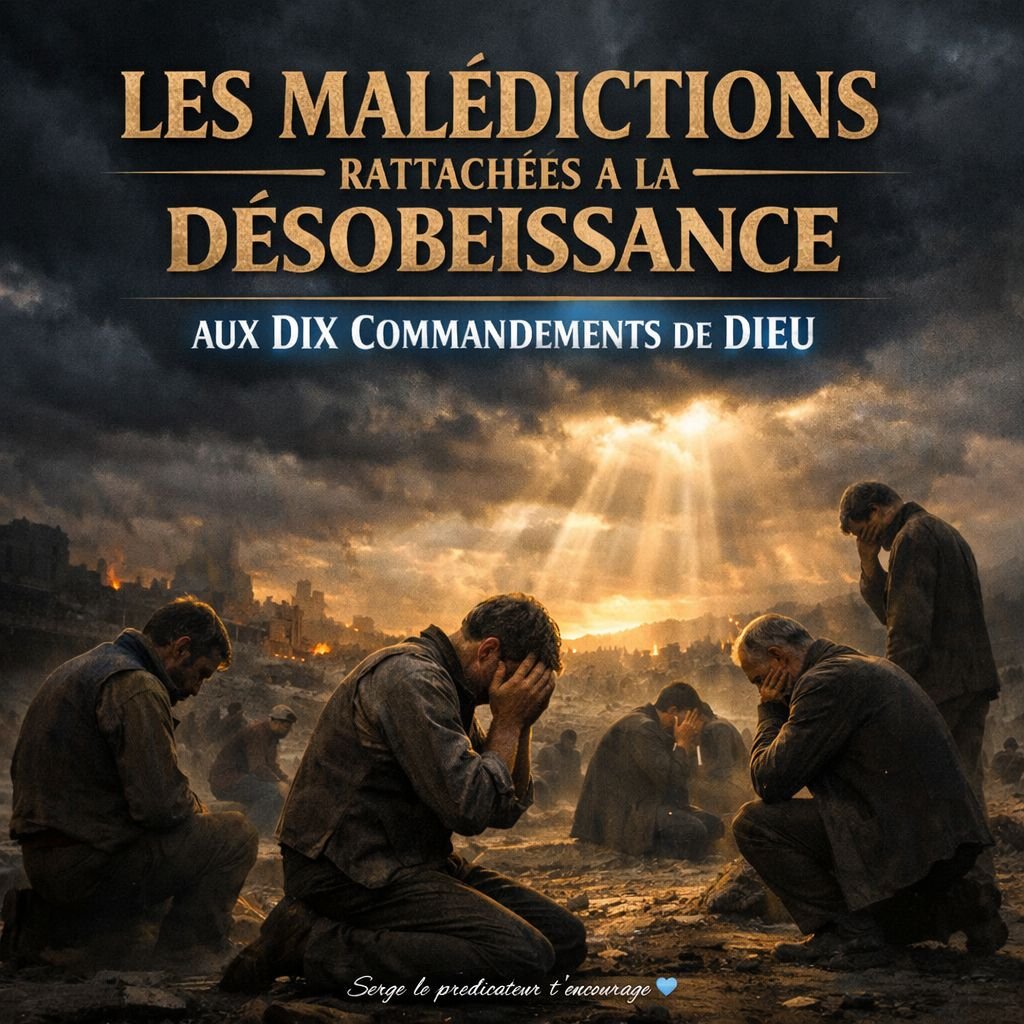 Les malédictions rattachées à la désobéissance aux dix commandements de Dieu