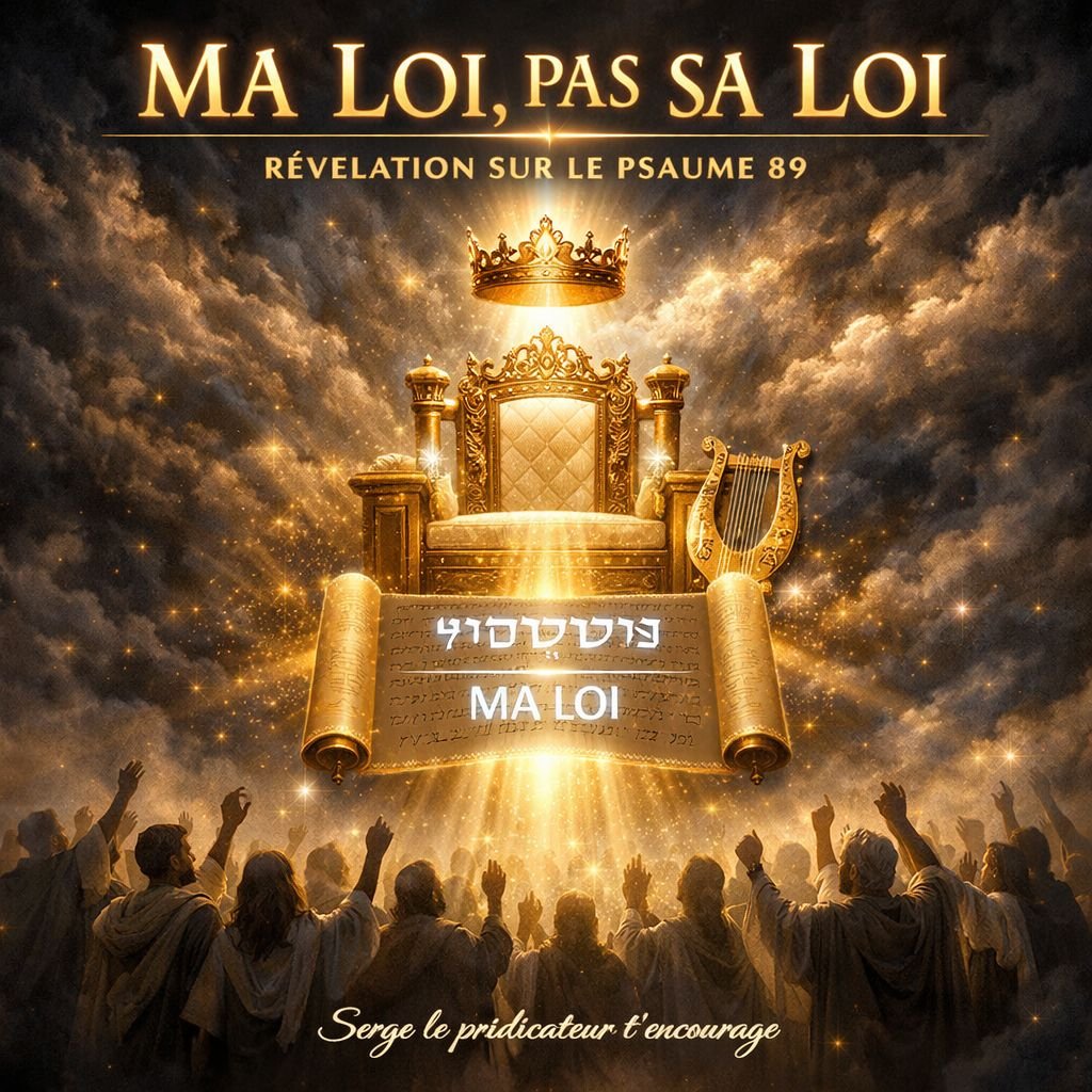 MA loi, pas SA loi : Révélation explosive sur Psaume 89