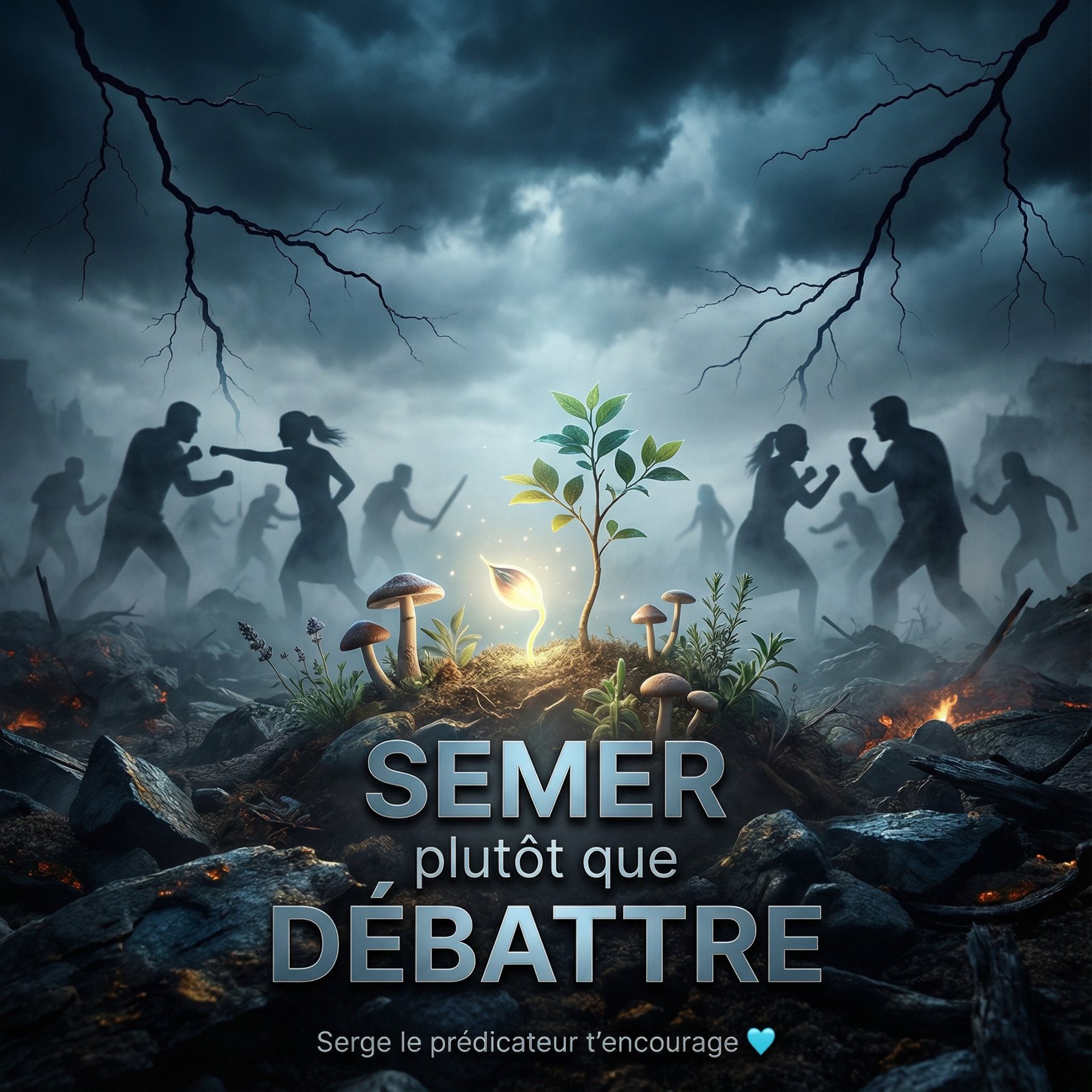 SEMER plutôt que DÉBATTRE