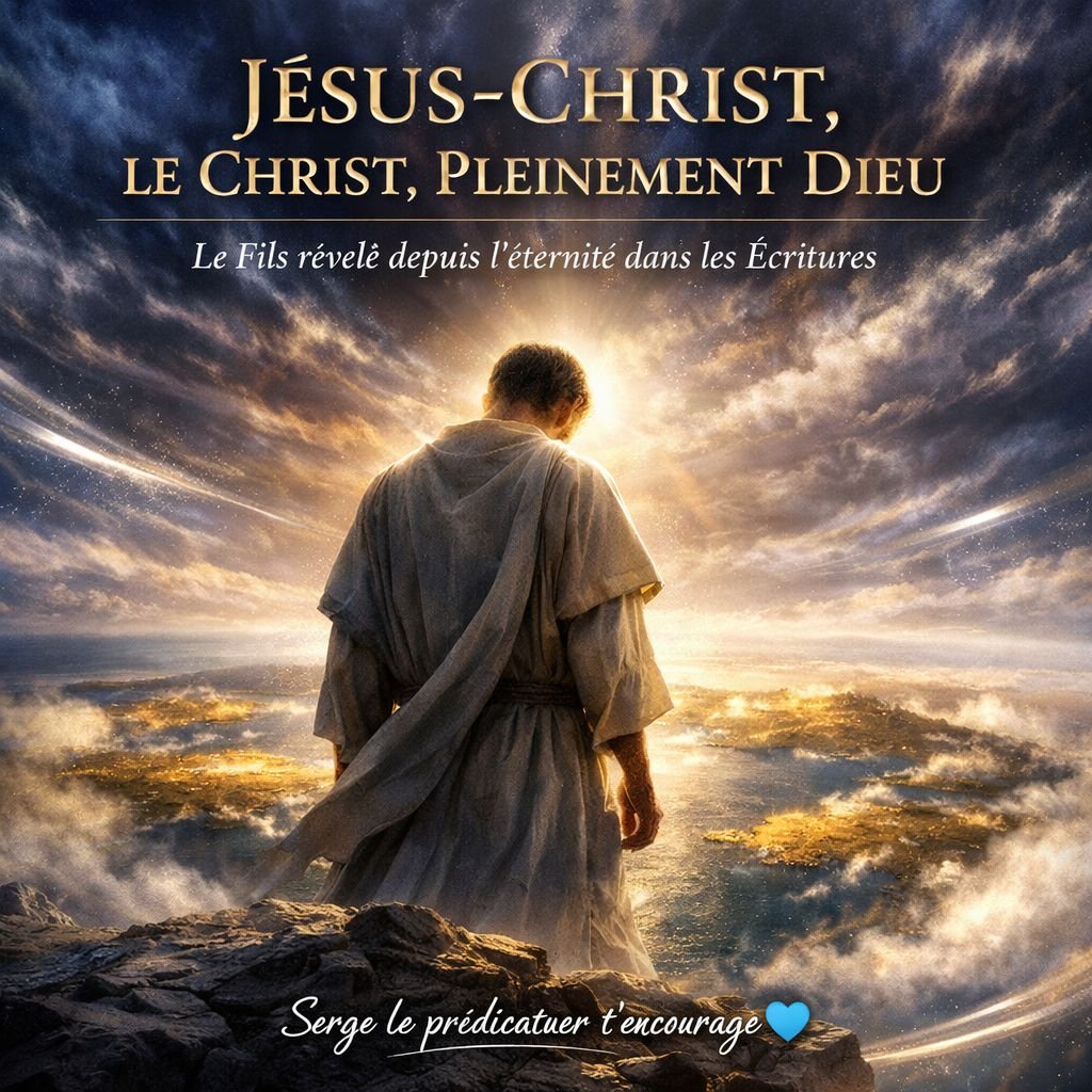 JÉSUS-CHRIST, le Christ, PLEINEMENT Dieu