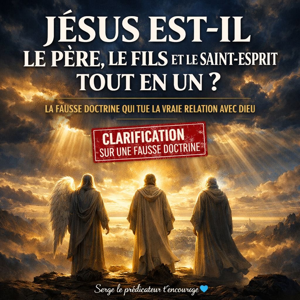 Jésus EST le Père, le Fils ET le Saint-Esprit tout en un