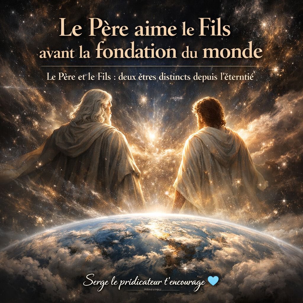 Le Père aime le Fils avant la fondation du monde