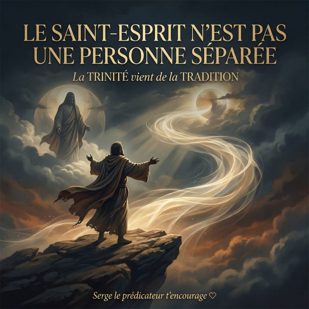 Le Saint-Esprit n’est pas une personne séparée