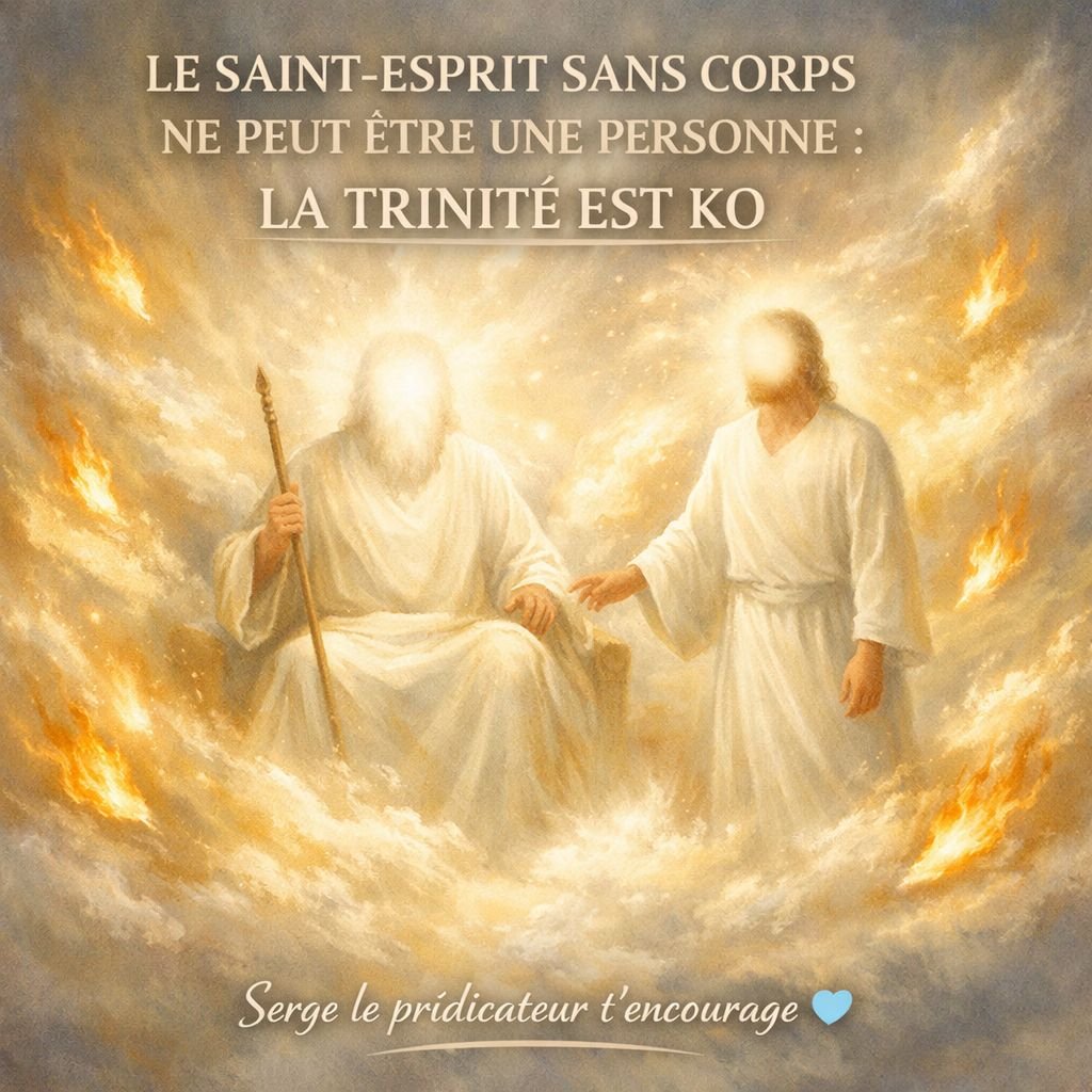 Le Saint-Esprit sans corps ne peut être une personne : La Trinité est KO