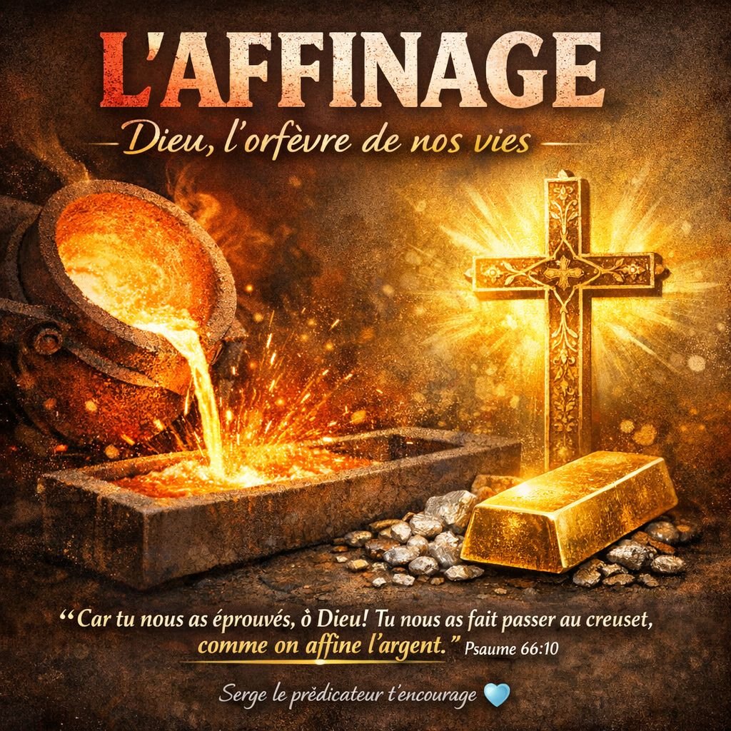 L'AFFINAGE : Dieu, l'orfèvre de nos vies