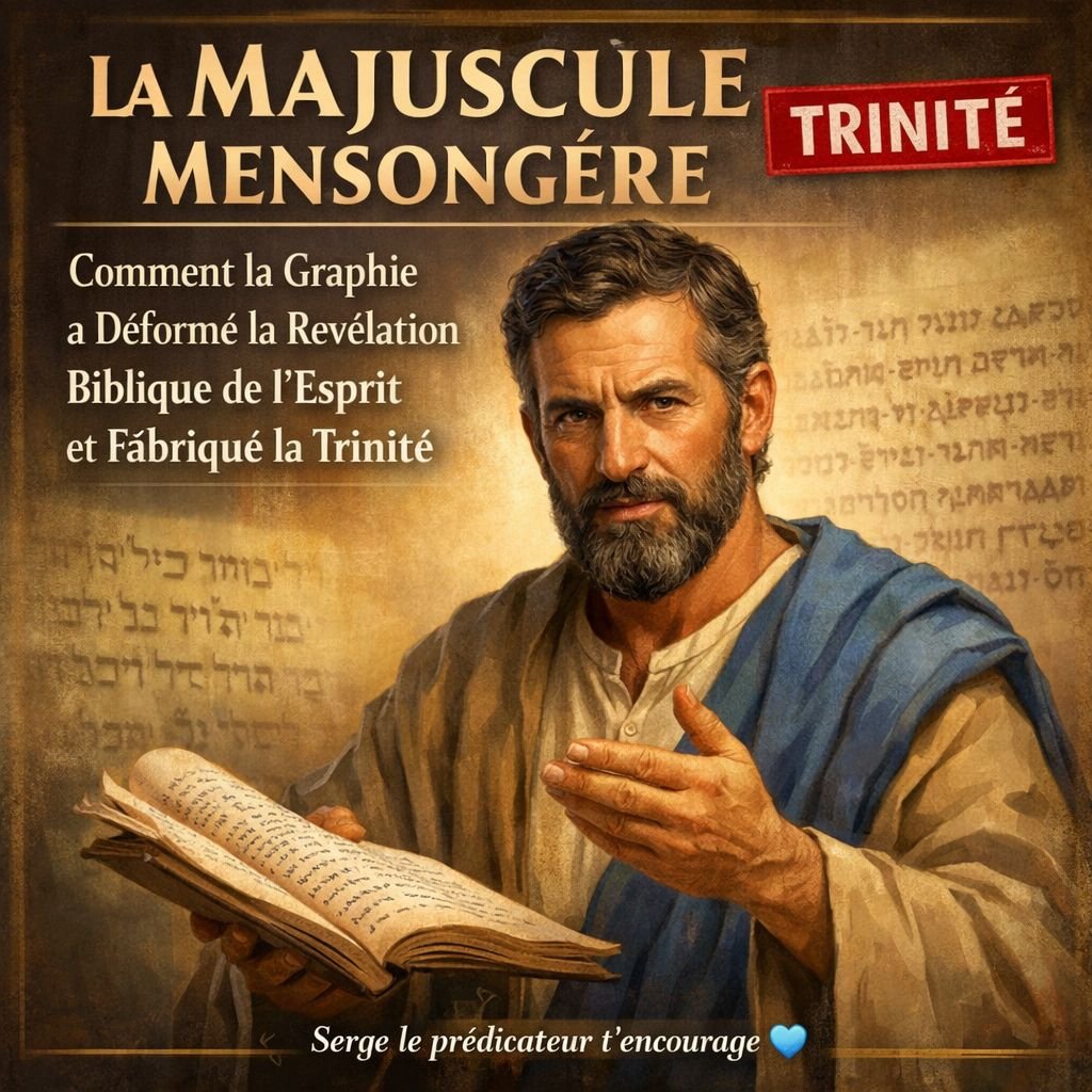 La majuscule mensongère : Comment la graphie a déformé la révélation biblique de l'esprit et fabriqué la Trinité