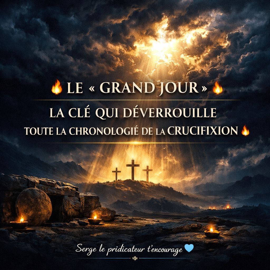 Le « GRAND JOUR » : La CLÉ qui déverrouille toute la chronologie de la crucifixion
