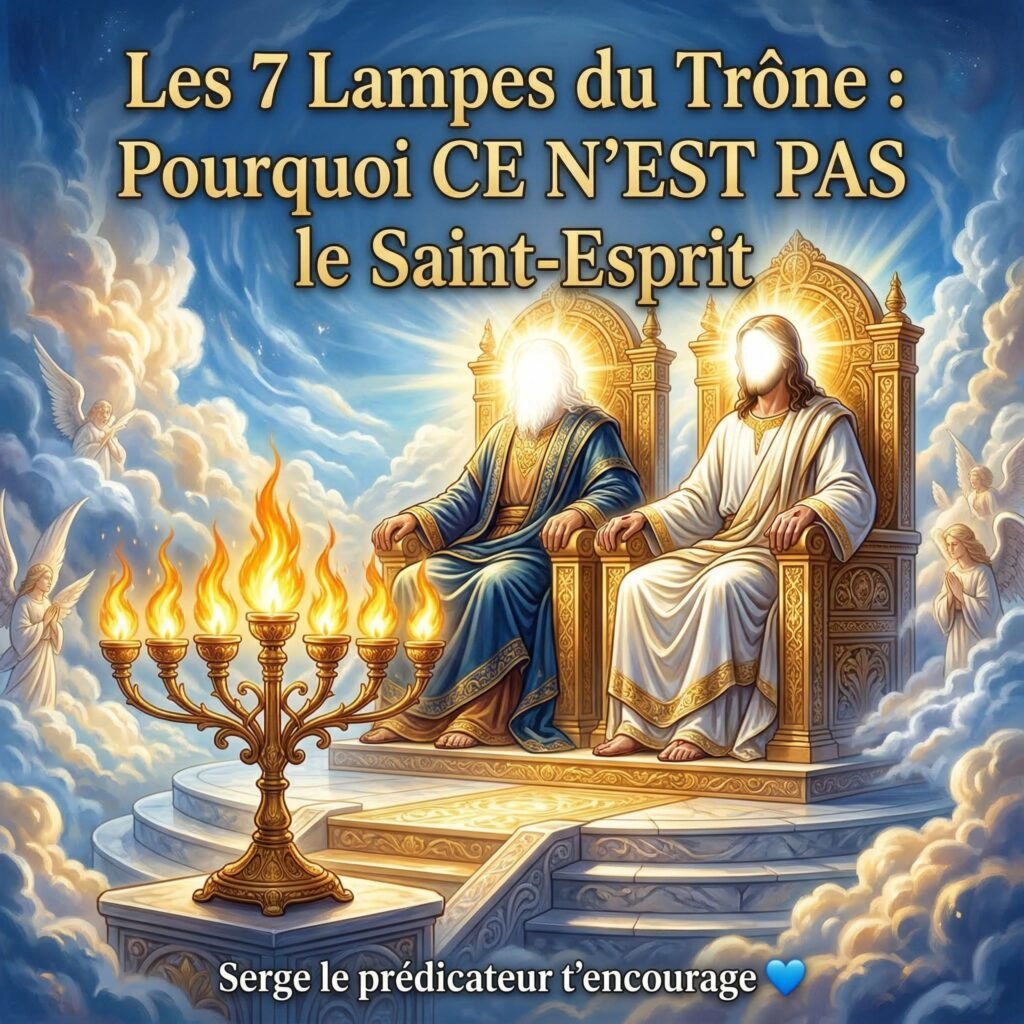 Les 7 Lampes du Trône : Pourquoi CE N'EST PAS le Saint-Esprit