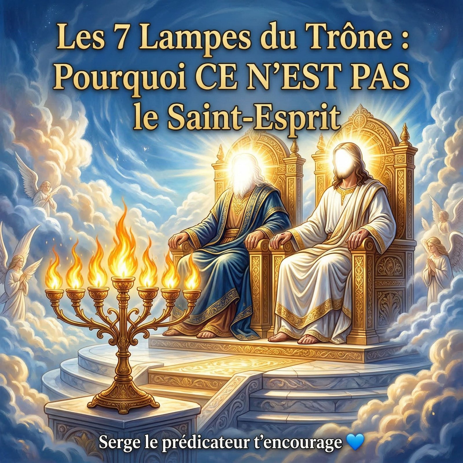 Les 7 Lampes du Trône : Pourquoi CE N'EST PAS le Saint-Esprit