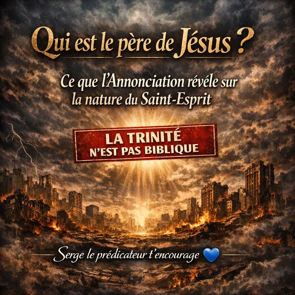 Qui est le père de Jésus ? Ce que l'annonciation révèle sur la nature du Saint-Esprit