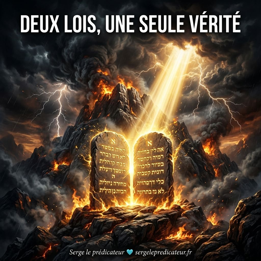 Deux LOIS, une seule VÉRITÉ - Ce que la bible dit vraiment sur la LOI ABOLIE à la CROIX