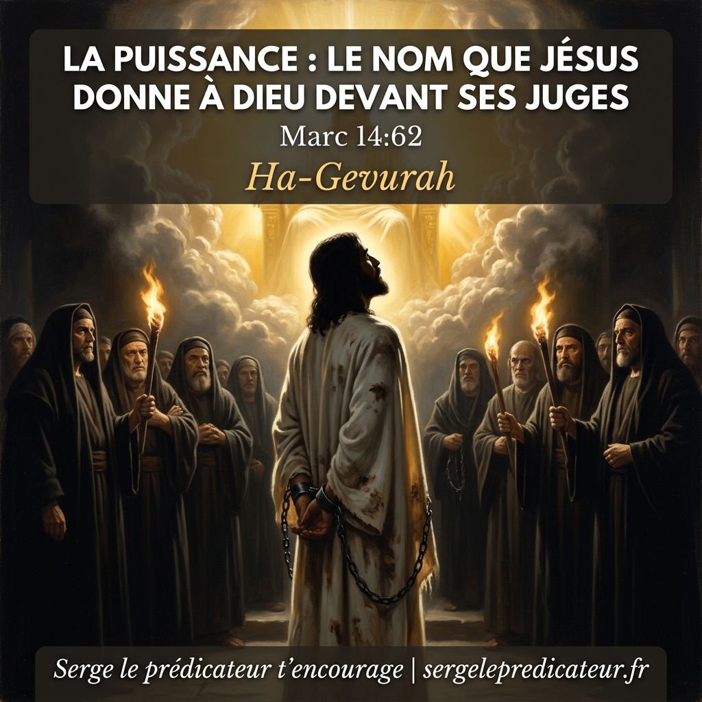 La Puissance : le nom que Jésus donne à Dieu devant ses juges