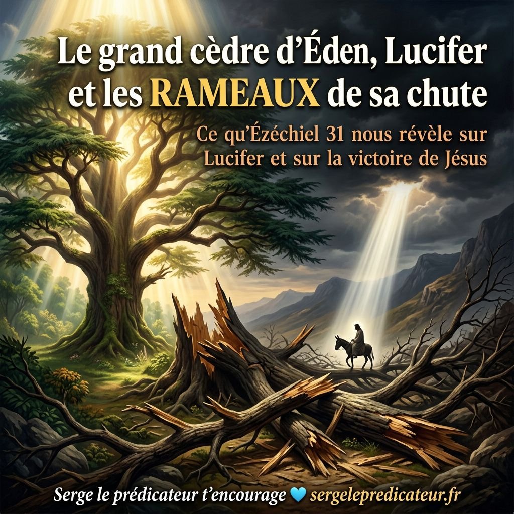 Le grand cèdre d'Eden et Lucifer et les rameaux de sa chute - Partie 1