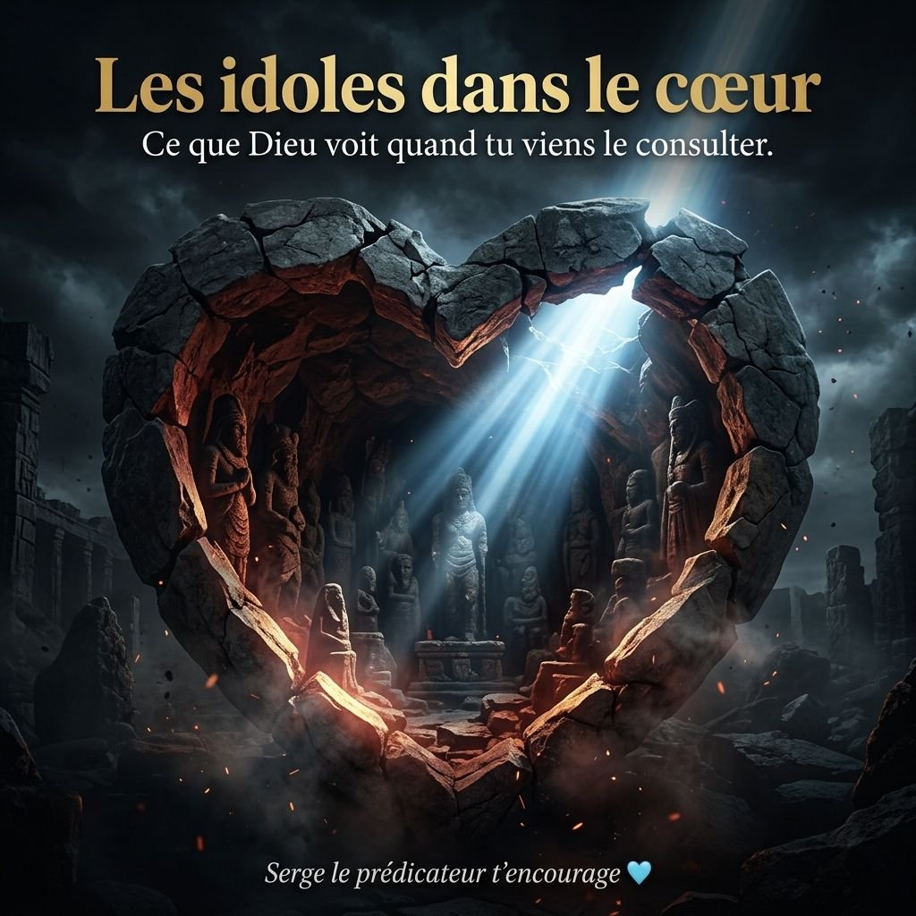 Les idoles dans le cœur, ce que Dieu voit quand tu viens le consulter