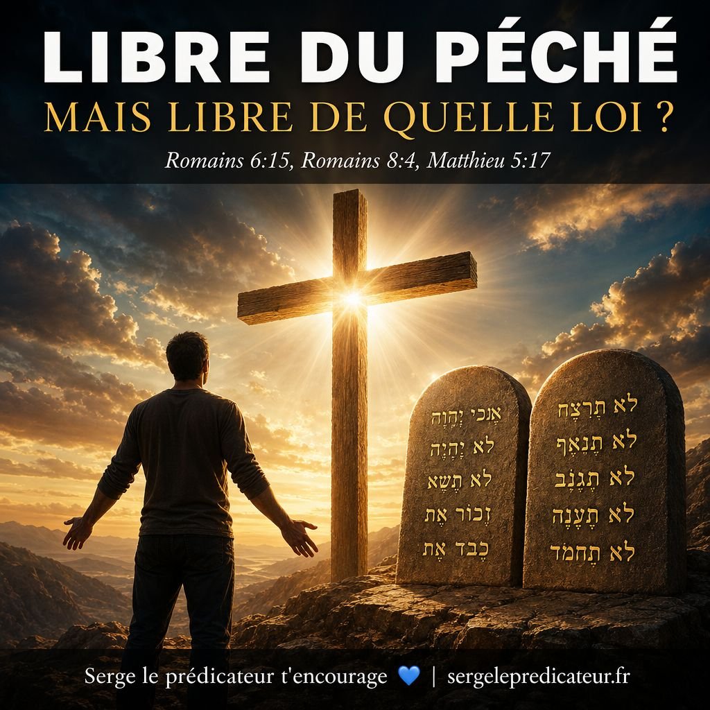 Libre du péché : mais libre de quelle loi