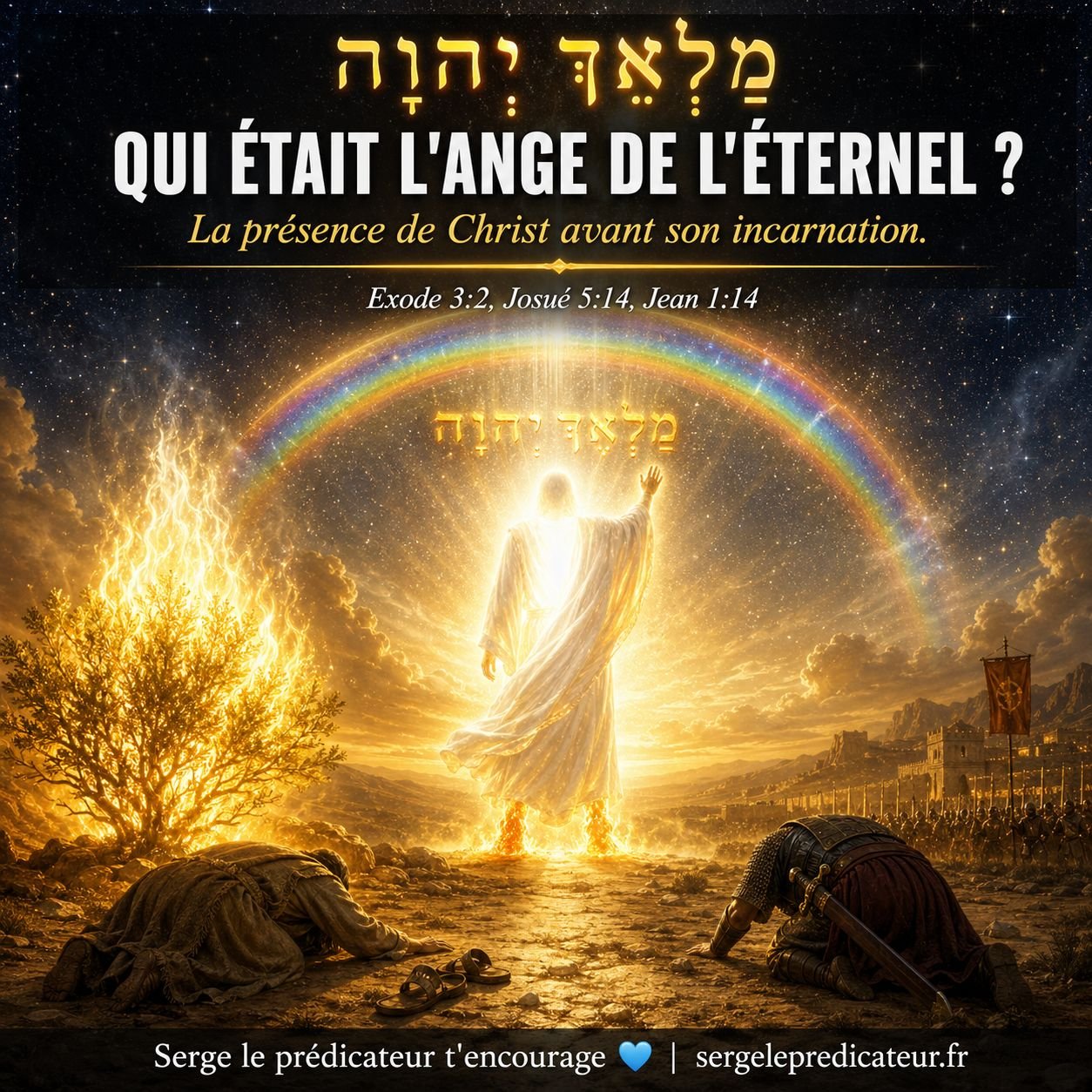 Qui était l'ange de l'Éternel ? La présence de Christ avant son incarnation