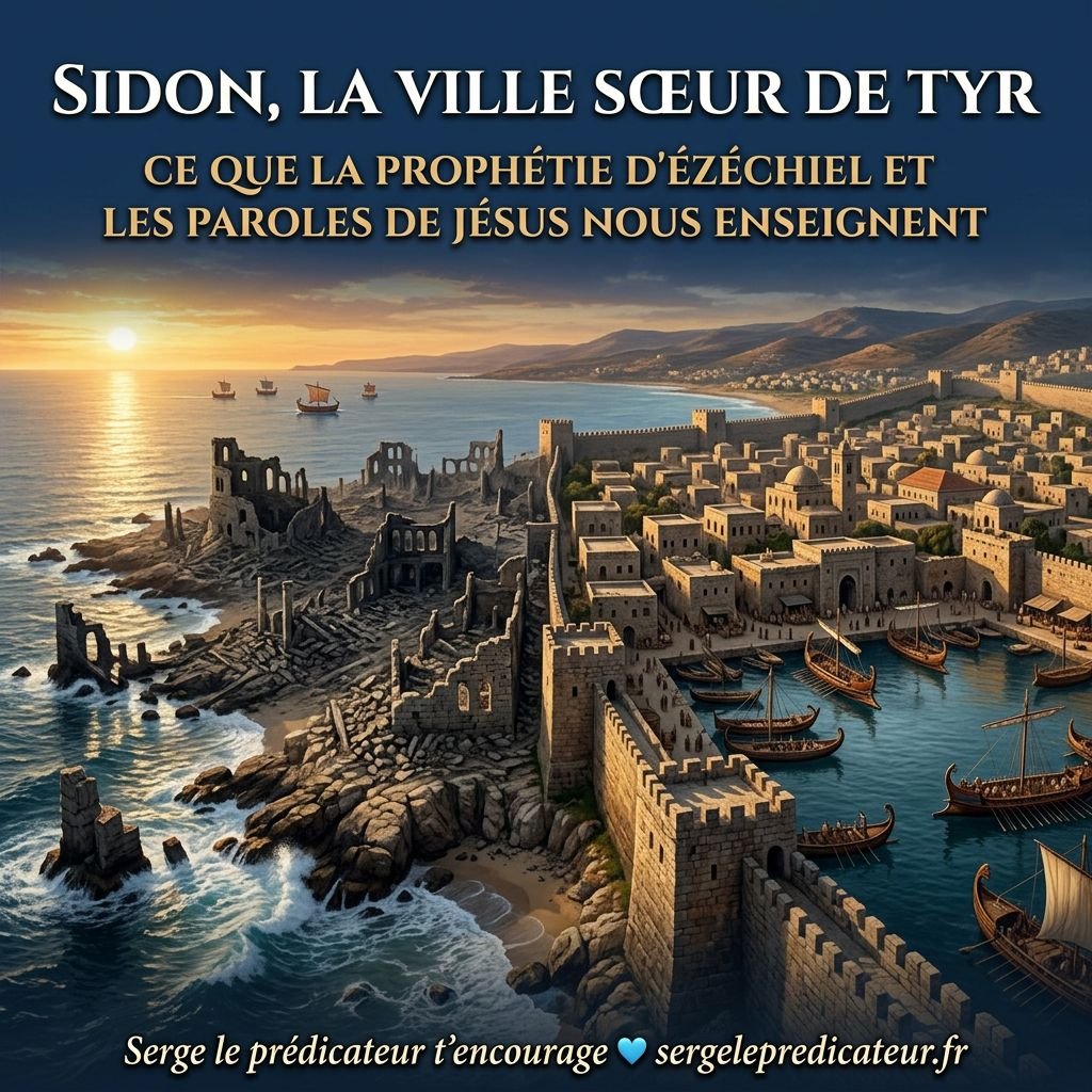 SIDON, la ville sœur de TYR : Ce que la prophétie d'Ézéchiel et les paroles de Jésus nous enseignent