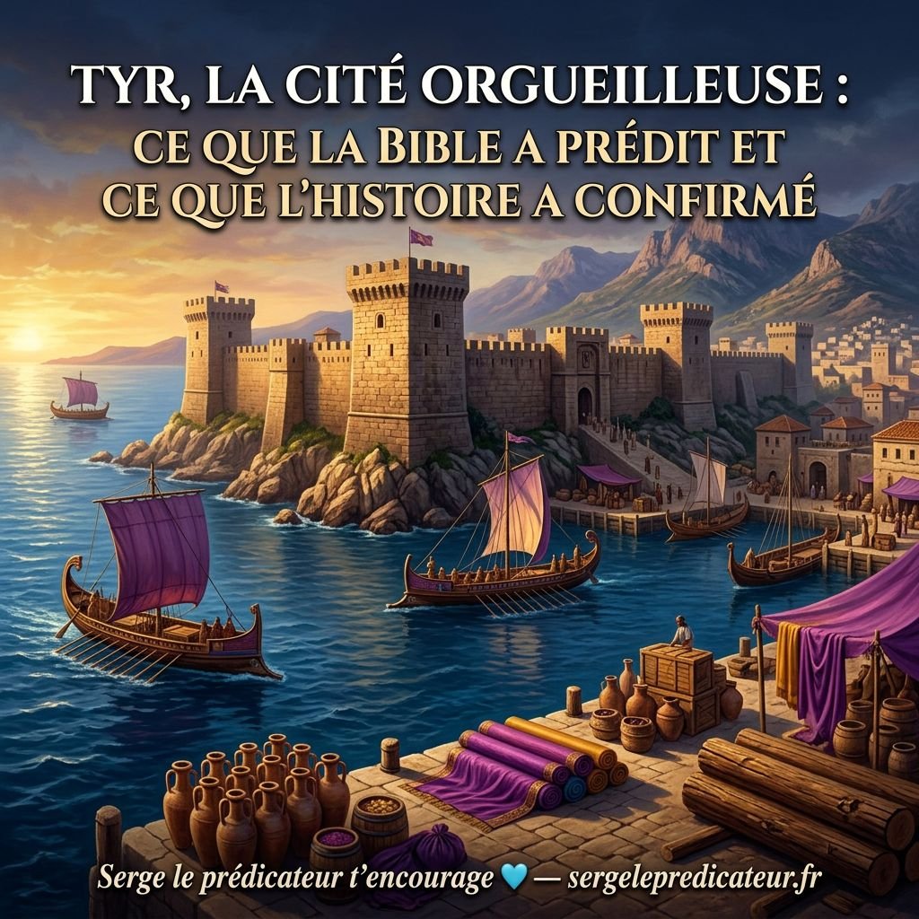 TYR, LA CITÉ ORGUEILLEUSE : Ce que la bible a prédit et ce que l'histoire a CONFIRMÉ