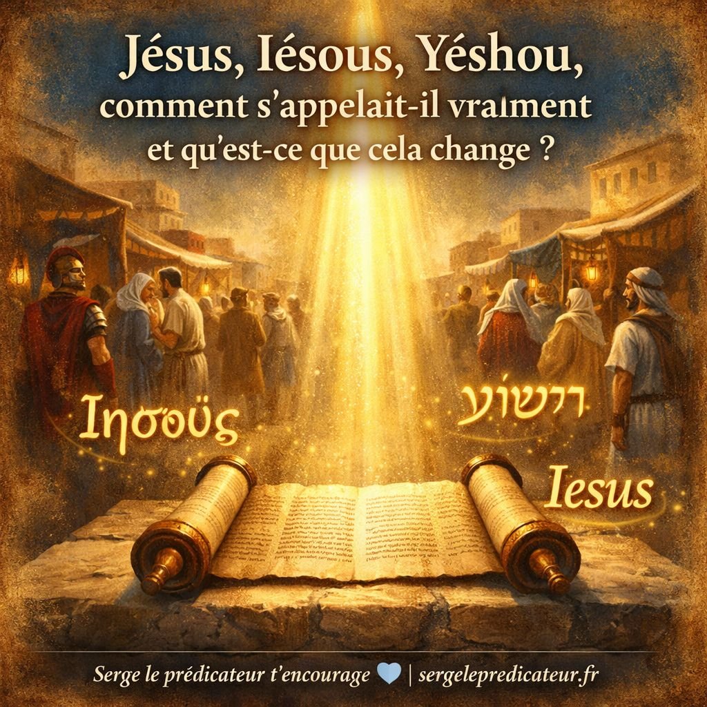 Jésus, Iēsous, Yéshou : Comment s'appelait-il vraiment et qu'est-ce que cela change