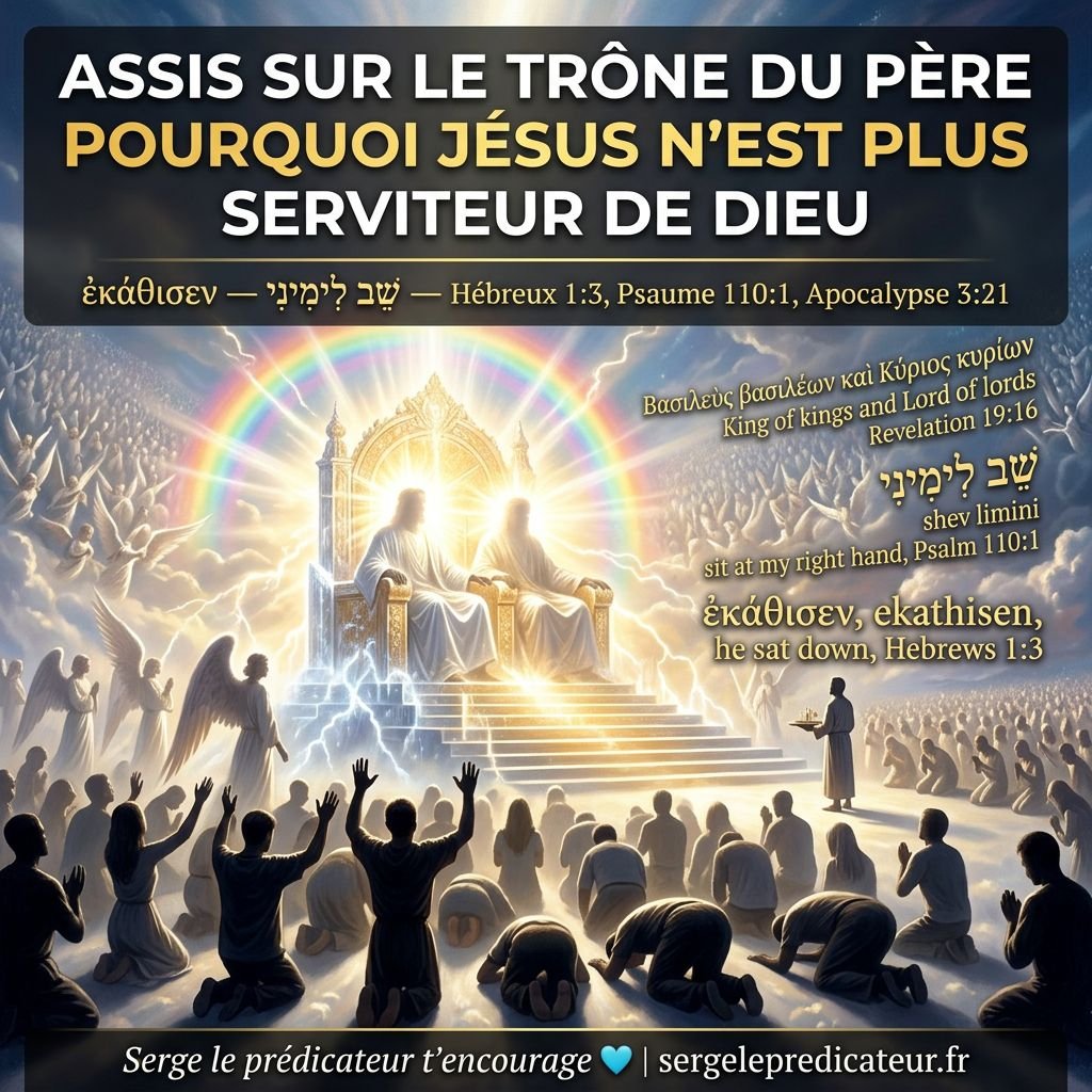Jésus est-il encore serviteur de Dieu ou est-il son égal