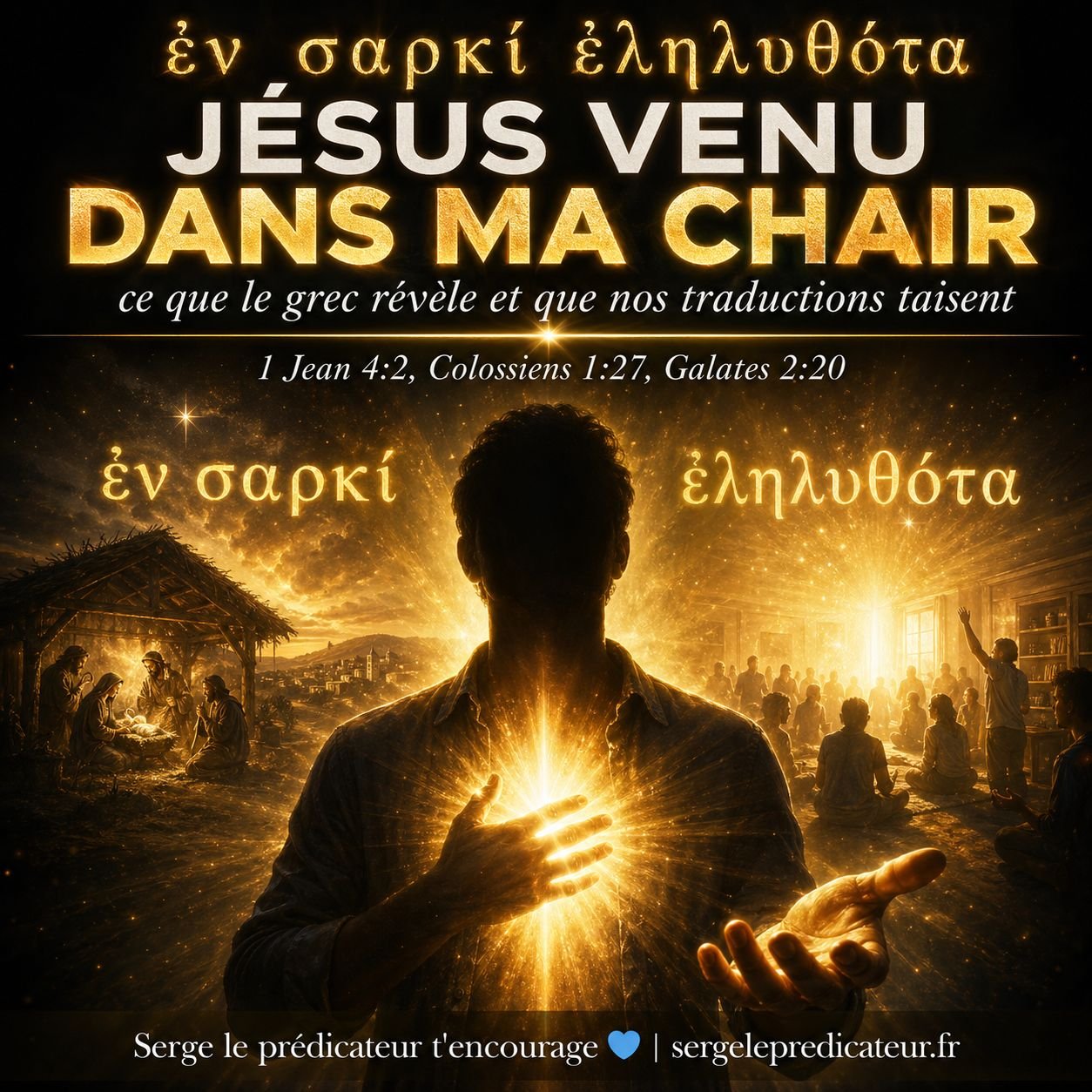 Jésus venu dans ma chair : Ce que le grec révèle et que nos traductions taisent