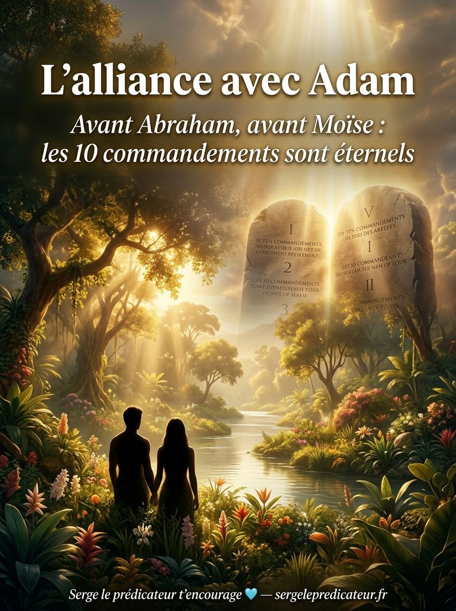L'alliance avec Adam, avant Abraham, avant Moïse : les 10 commandements sont éternels