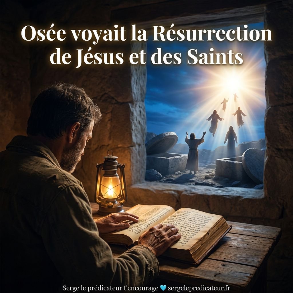 Osée voyait la résurrection de Jésus et des Saints